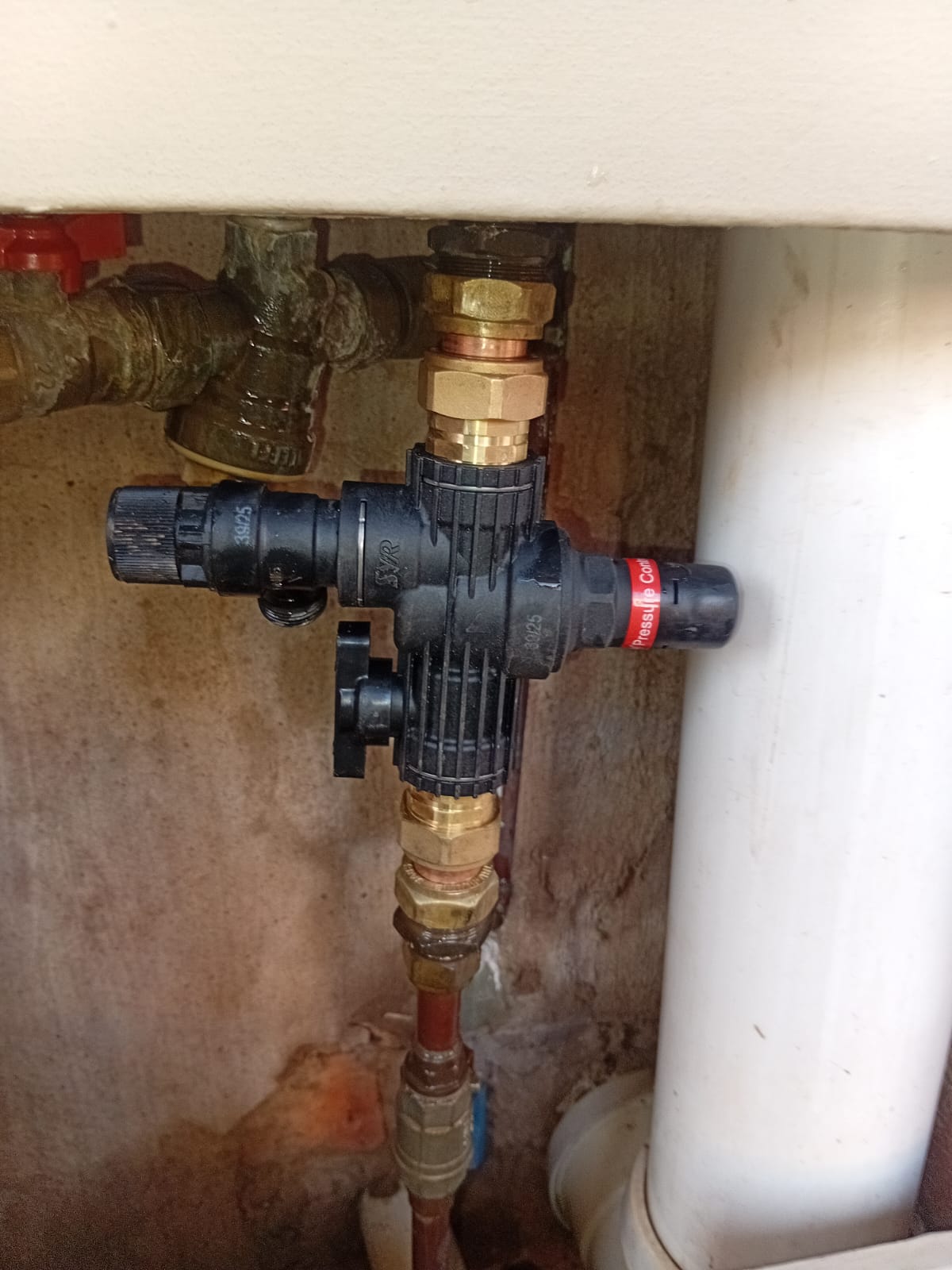 After — Pressure Control Fitted